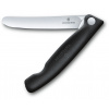 Vega Victorinox 6.7803.FB Swiss Classic zatvárací nôž na zeleninu 11 cm, čierna