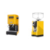 Gaggia New Classic EVO BC, yellow + Eureka Mignon Specialita, CR yellow