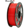 XtendLAN PLA filament 1,75mm žiarivo červený 1kg