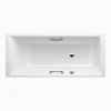 Kaldewei Ambiente - Obdĺžniková vaňa Puro Star 658, 170x75 cm, s otvormi na držadlá, celoplošný antislip, biela 255834010001