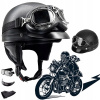 MOTOCYKLOVÁ PRILBA S OKULIARMI , PRILBA NA MOPED , PRILBA NA MOPED, VINTAGE