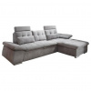 MID.YOU ROHOVÁ SEDACIA SÚPRAVA, textil, kompozitné drevo, bahenná hnedá - Sedačky - 002220026401