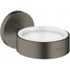 GROHE Essentials 40369AL1 Držiak pohára/misky na mydlo, kartáč. Grafit 40369AL1