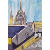 Košice - Eleonóra Kovalčíková, originálny, ručne maľovany obraz M (do veľkosti 65x65cm) Viac farieb