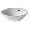Duravit Starck 1 umývadlo 33x33 cm okrúhly pultové umývadlo biela 0408330000