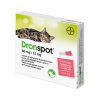 Dronspot 60 mg/15 mg spot-on (2 pipety) pre stredne veľké mačky (2,5 - 5 kg) 2x0,7 ml