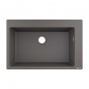 Hansgrohe Drezy Zabudovaný granitový drez S510-F660, kamenná sivá 43313290-HG