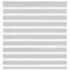Roleta zebra, svetlosivá, šírka tkaniny 135,9 cm, polyester