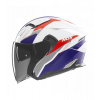 Prilba N130 Myst, NOX (biela, modrá, červená) 2025 M