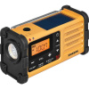 Sangean MMR-88 outdoorové rádio FM, AM pohotovostné rádio s USB nabíjačkou, vreckové svietidlo, možné znovu nabíjať, Ručná kľučka, solárny panel čierna, žltá; MMR-88