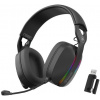 Marvo Pulz 70W, hracie slúchadlá, ovládanie hlasitosti, čierna, Tri-mode HG9086W BK