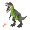 DINOZAUR T-REX Ide o ryžu, svieti a púšťa paru z