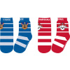 Paw Patrol - Tlapková patrola - Licencia Chlapčenské ponožky - Paw Patrol 52341915, červená / modrá Farba: Mix farieb, Veľkosť: 23-26