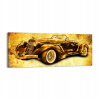 Canvas print 120x50 retro sepia auto 0529 (Canvas print 120x50 retro sepia auto 0529)