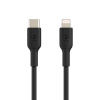 Belkin CAA003bt1MBK USB-C to Lightning, 1m, černý