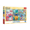 Trefl Puzzle - Lilo & Stitch: Stitchův svět - 3x 80 dílků