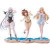 Solarain Atelier Ryza: Ever Darkness & The Secret Hideout PVC Sochy 3-Pack 1/7 Ryza, Klaudia, Lila: Swimsuit Ver.