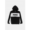 Detská mikina Puma ESS BLOCK Hoodie TR 685819 čierna 152