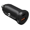 nabíjačka Devia do auta Smart Mini PD QC 3.0 30W 1x USB-C 1x USB čierna (BRA013326)