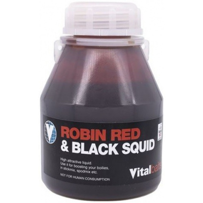 Dip Vitalbaits 250ml Robin Red & Black Squid