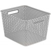 Kôš Curver® YOUR STYLE L, sivý, 30x35x22 cm, na prádlo a bielizeň