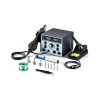 Horúcovzdušná prepájacia a spájkovacia stanica 2 v 1 820 W s 5 V USB portom na nabíjanie