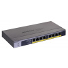 NETGEAR GS108PP Nespravované Gigabit Ethernet (10/100/1000) Podpora napájení po Ethernetu (PoE) Černá