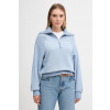 Mikina Tommy Hilfiger modrá farba, jednofarebná, WW0WW46632 XS