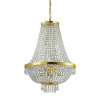 Krištáľové svietidlo Ideal LUX CAESAR SP12 ORO 114743