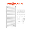 Kúpeľňové vykurovacie teleso BOLZANO priame so spodným stredovým pripojením - výška 1785mm - 750x1785mm 141 €