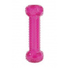 Hračka pes kost TPR POP STICK 25cm růžová