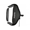 Godox S-Type Bowens držiak blesku so súpravou Softbox 80x80