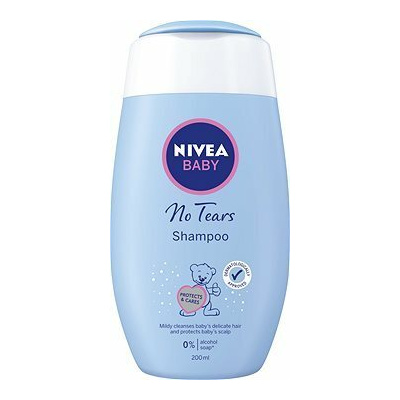 NIVEA Baby No Tears Jemný šampón, 200ml, 4005808362349