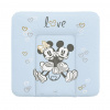 CEBA Podložka prebaľovacia mäkká na komodu ( Variant: CEBA Podložka prebaľovacia mäkká na komodu (75x72) Disney Minnie & Mickey Blue