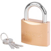Strend Pro 252144 Visací zámek FT 63 mm, zlatý