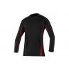 Pánské funkční triko BARE Ultrawarmth Base Layer - černá Velikost: L