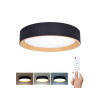 Svietidlo stropné SOLIGHT WO8016 Larios Black 48W