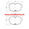 BMW 6 F12/F13 02/11- zadné platničky sada /BREMBO/