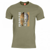 Pánske tričko Fearless Warrior Pentagon® – Olive Green vel. 3XL