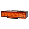 Výstražné svetlo oranžové, W117 LED, 7 funkcií, WAS
