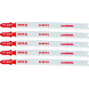 Yato Pílový list do priamočiarej píly 130 mm UNI TPI10-5 5 ks Bi-Metal YT-3417