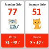 Ja mám, kto má - Počítanie s dvojciferným číslom a celými desiatkami do 100