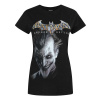 Batman Dámske tričko Batman Arkham Asylum Joker NS4533 (L) (čierne)