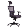 OFFICE PRO s.r.o. Kancelárska stolička DIKE s podhlavníkom, čierna
