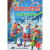 Vianočné maľovanie podľa čiar s nálepkami 9788084446280 Foni book