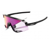 100% Slendale - Gloss Black - Photochromic Purple Mirror