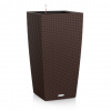 Kvetináč Lechuza Cubico Cottage 40 (75cm) Barva: Mokka kompletný set