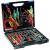 SKS Hirschmann PMS SKS Elektroinstallation sada bezpečnostných krokosvoriek konektor 4 mm, zásuvkový konektor 2 mm CAT III 1000 V čierna, červená, žltá, zelená; 932792001