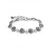 Thomas Sabo A2197-637-21-L19V bracelet midnight ružové silver
