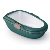 STEFANPLAST Furba Chic MAXI toaleta pre mačku so sitkom tmavozelená 69,5x47x26cm (STEFANPLAST Furba Chic MAXI toaleta pre mačku so sitkom tmavozelená 69,5x47x26cm)